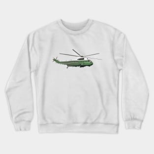 Marine One Helicopter Crewneck Sweatshirt